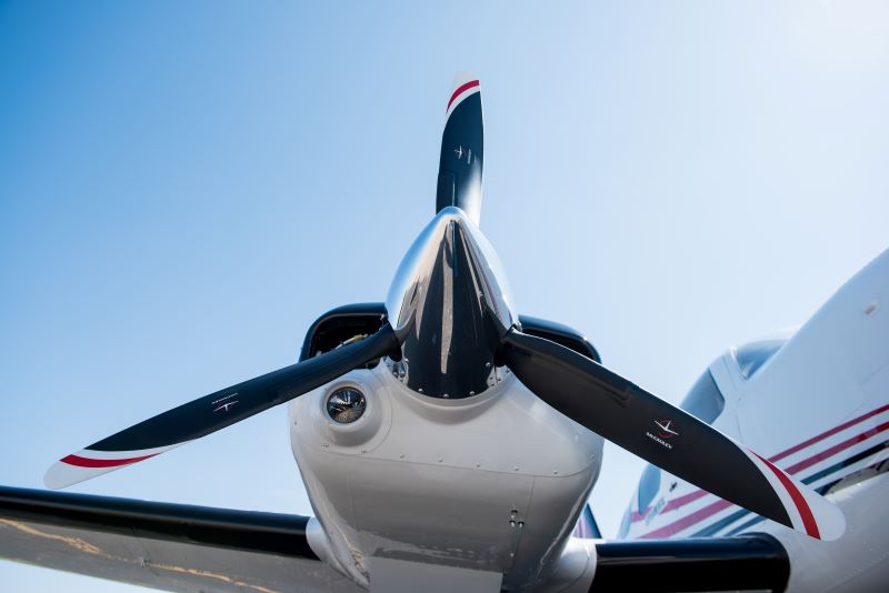 McCauley spinner propeller